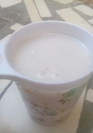 A picture of Kunun gyada.