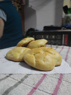 Una foto de Pancitos de queso crema esponjosos