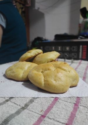 Una foto de Pancitos de queso crema esponjosos
