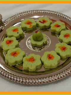 કેસર પિસ્તા પેંડા રેસીપી મુખ્ય ફોટો