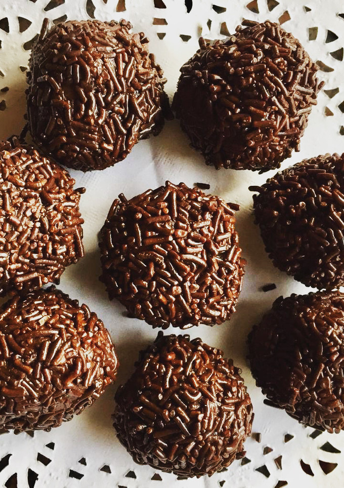 Una foto de Trufas de chocolate