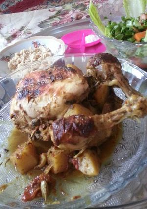 صورة لوصفة فروج بالكيس روعة