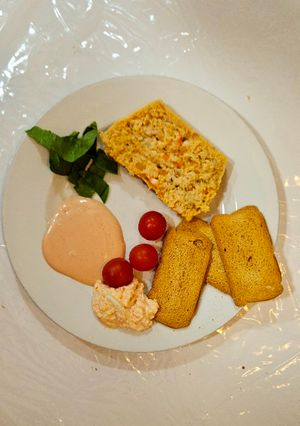 Una foto de Pastel de Gallineta