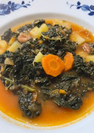 A picture of Tuscan Kale Soup.