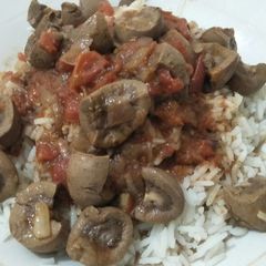 Kidney stewed with rice A picture of Kidney stewed with rice.