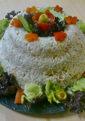Una foto de Ensalada de Atun Moldeada