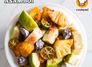 Gambar Jeruk Nenas & Jambu Batu Asam Boi