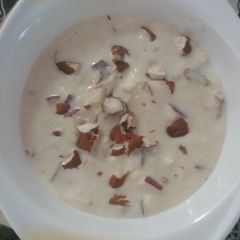 Dryfruit custard A picture of Dryfruit custard.