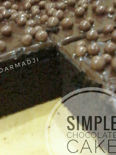 Foto resep Simple Chocolate Cake