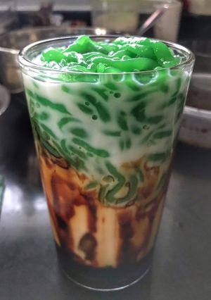 Foto resep Es cendol aka es dawet tanpa kapur sirih