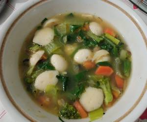 Resep Populer Cap cay kuah telur puyuh plus bakso ikan Enak Sederhana Resep Populer Cap cay kuah telur puyuh plus bakso ikan Enak Sederhana