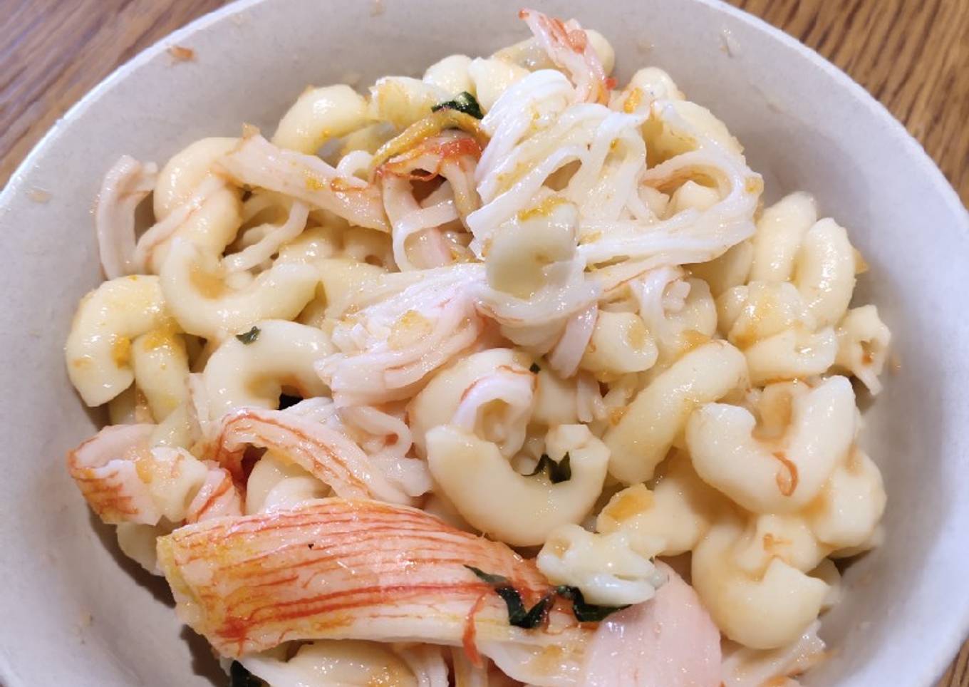 Pasta with Crab Stick