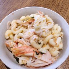 Pasta with Crab Stick A picture of Pasta with Crab Stick.