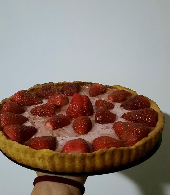 Una foto de Tartaleta de frutilla