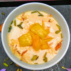 A picture of Mango Kheer.