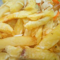A picture of French fries.