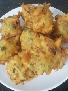 صورة لوصفة الباكورة من الأكل الهندي🌶️🥔🥕