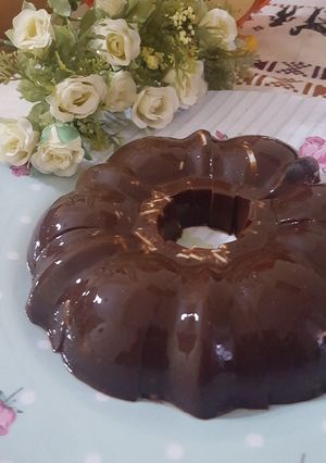 Foto resep Puding Cokelat Keju Nutrijell