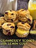 🇬🇧 CRANBERRY SCONES