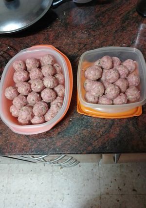 Una foto de Albóndigas mixtas caseras