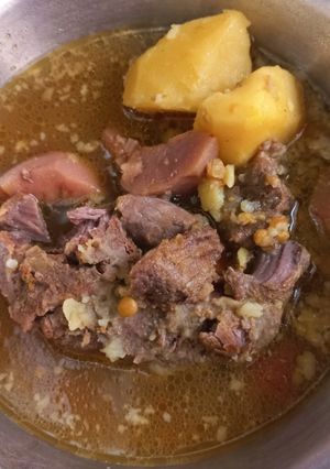 عکسی از دستور تاس کباب ساده اما خوشمزه 😋