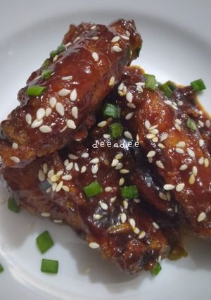 Foto resep 06. Ayam Krispi Saus Pedas Manis Asam ala Korea