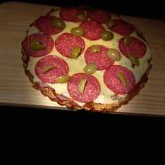 Una foto de Pizza keto