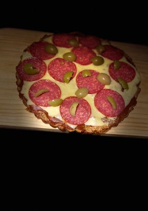Una foto de Pizza keto