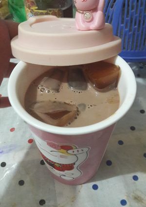Foto resep Es Kopi Hitam Susu