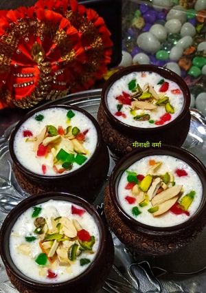 A picture of Malai Lassi.