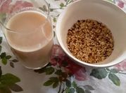 Una foto de bebidas con cacao