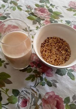Una foto de Bebida vegetal de almendras