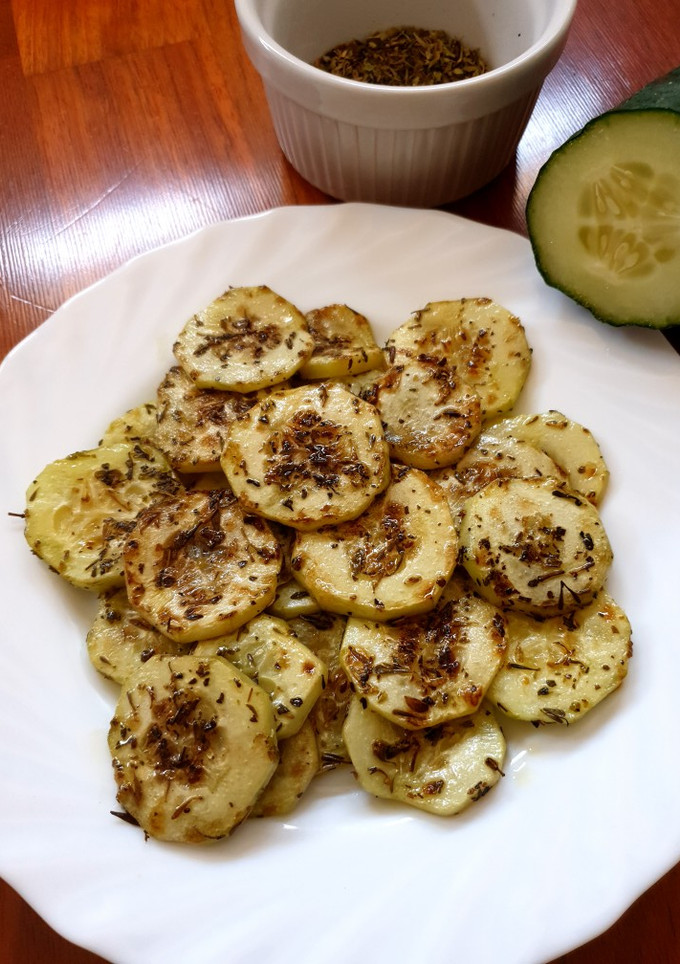 Una foto de Pepino a la plancha