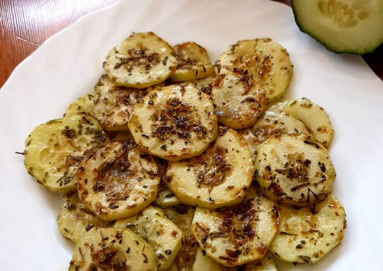 Pepino a la plancha