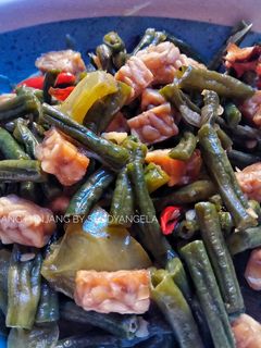 Foto resep Oseng kacang panjang
