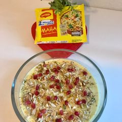 A picture of Maggi Noodle custard.