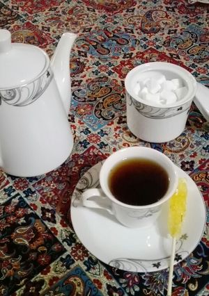 عکسی از دستور دمنوش زنجبیل و گل گاوزبون