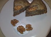 A picture of banana vanilla cake