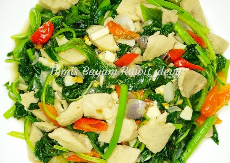 Tumis Bayam Rawit