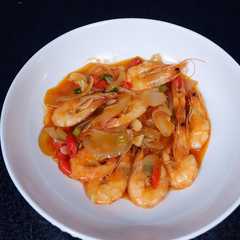 Udang saus padang simpel রেসিপির প্রধান ছবি