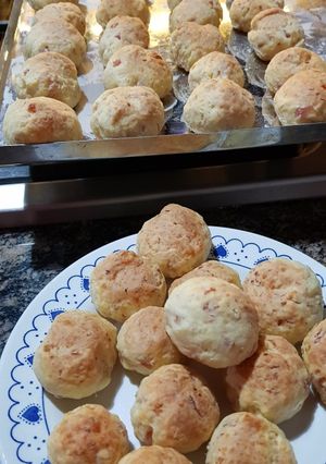 Una foto de Pan de queso y paleta
