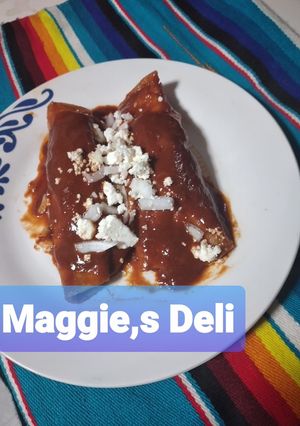 Una foto de Enchiladas dulces