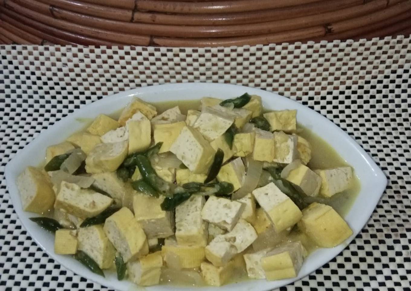 Tumis Tahu Cabe Hijau
