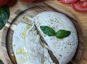 Une photo de snack végétarien