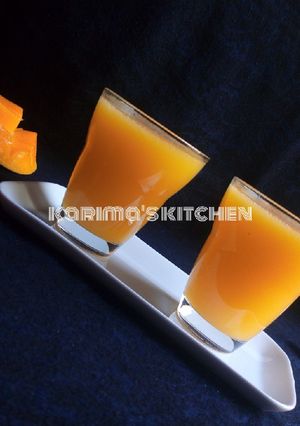 A picture of Mango juice.
