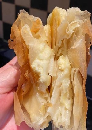 O poză a rețetei Merdenele cu brânză de vacă😋👌.