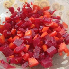 Beetroot salad A picture of Beetroot salad.