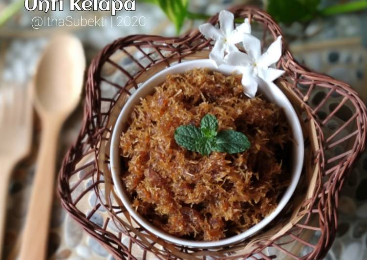 Resep 146. Entén-Entén / Unti Kelapa yang Sempurna