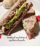 #108 Sandwich con frittata di zucchine e bresaola