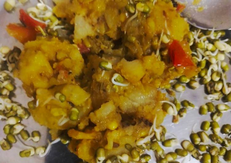 Simple Way to Make Ultimate Bolied potato veg